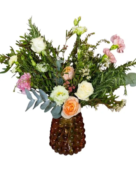 Garden Grace arrangement in a vase