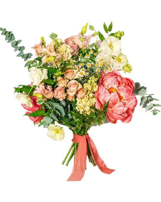 Ivy Rose bouquet in pinks and whites